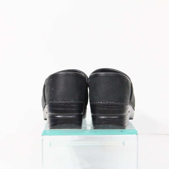 Dansko Professional Clogs Black Oiled Leather Women Work Shoes EU 37 - Picture 9 of 10